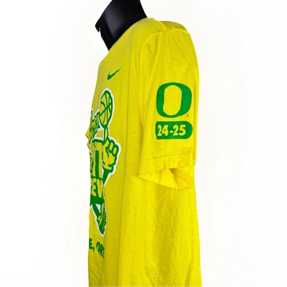 Oregon DUCKS NIKE PIT CREW 2024-2025 Limited Ed T-Shirt Yellow Men’s Size Medium - Picture 3 of 8